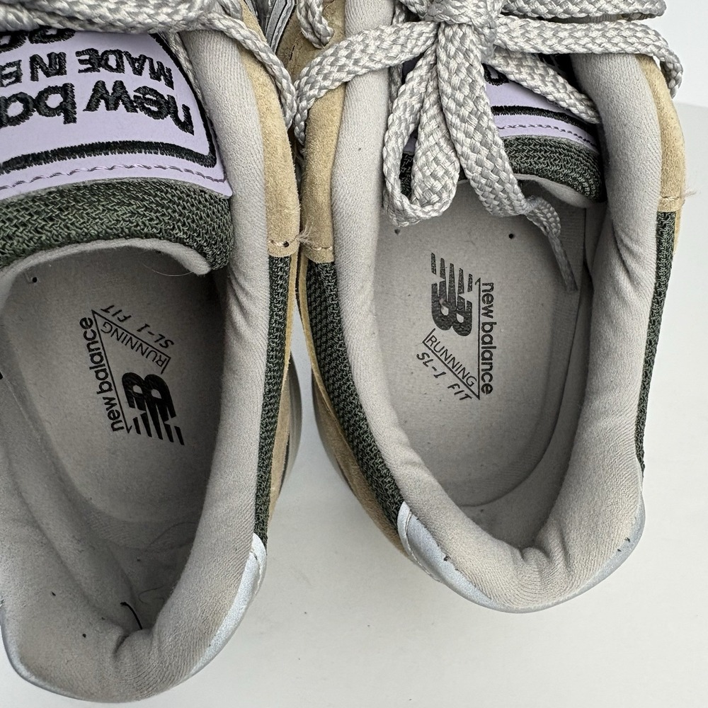 New Balance U991DL2 Gray Green Purple White Sneakers Men's US10 Make In England - Picture 11 of 16